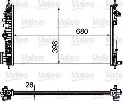 Valeo 735487 - Hladnjak, hladjenje motora www.molydon.hr