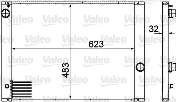 Valeo 735477 - Hladnjak, hladjenje motora www.molydon.hr