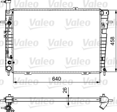 Valeo 735543 - Hladnjak, hladjenje motora www.molydon.hr