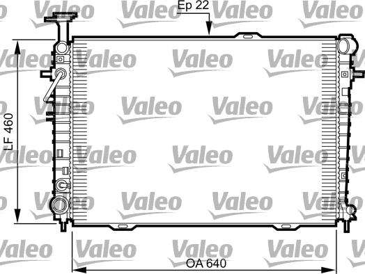 Valeo 735542 - Hladnjak, hladjenje motora www.molydon.hr