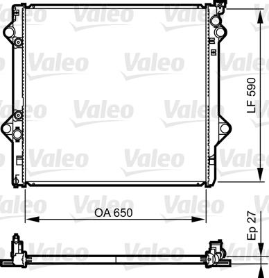 Valeo 735569 - Hladnjak, hladjenje motora www.molydon.hr