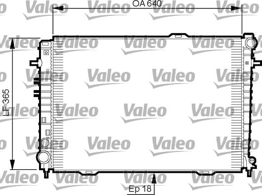 Valeo 735500 - Hladnjak, hladjenje motora www.molydon.hr