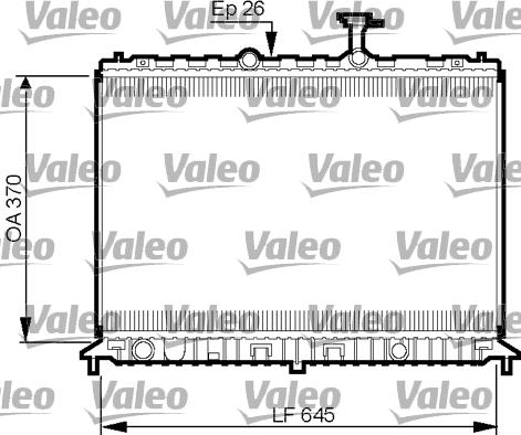 Valeo 735501 - Hladnjak, hladjenje motora www.molydon.hr