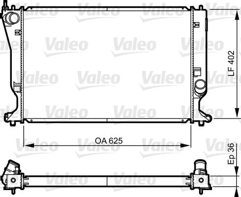 Valeo 735573 - Hladnjak, hladjenje motora www.molydon.hr