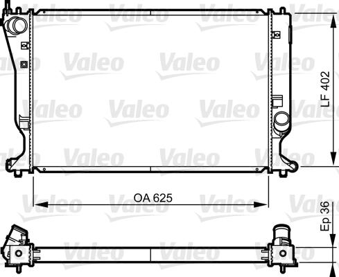 Valeo 735572 - Hladnjak, hladjenje motora www.molydon.hr