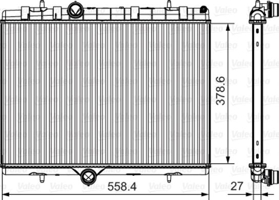 Valeo 735630 - Hladnjak, hladjenje motora www.molydon.hr