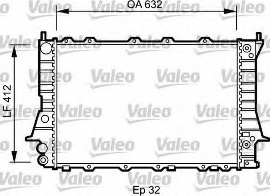 Valeo 735094 - Hladnjak, hladjenje motora www.molydon.hr