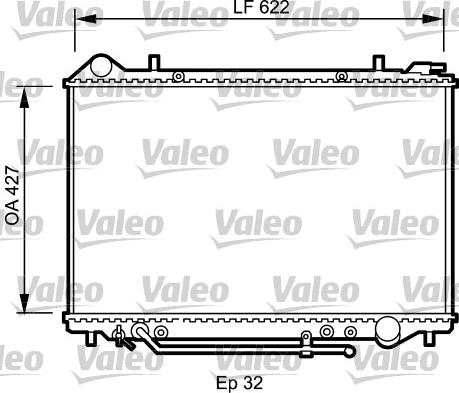 Valeo 735095 - Hladnjak, hladjenje motora www.molydon.hr