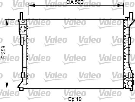 Valeo 735045 - Hladnjak, hladjenje motora www.molydon.hr