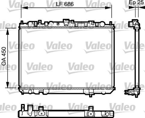 Valeo 735081 - Hladnjak, hladjenje motora www.molydon.hr