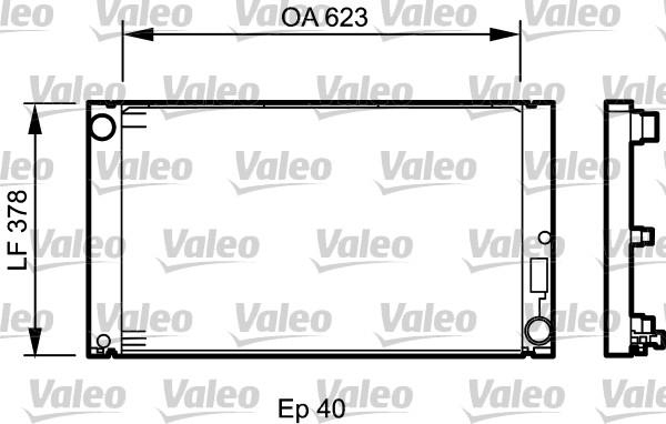 Valeo 735034 - Hladnjak, hladjenje motora www.molydon.hr