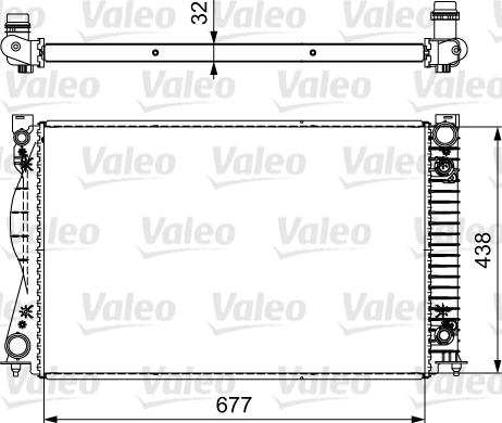 Valeo 735032 - Hladnjak, hladjenje motora www.molydon.hr