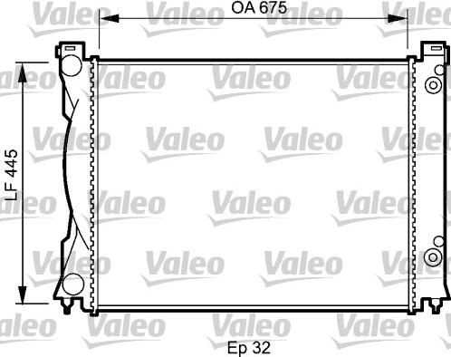 Valeo 735026 - Hladnjak, hladjenje motora www.molydon.hr