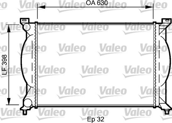 Valeo 735022 - Hladnjak, hladjenje motora www.molydon.hr