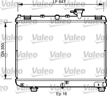 Valeo 735078 - Hladnjak, hladjenje motora www.molydon.hr