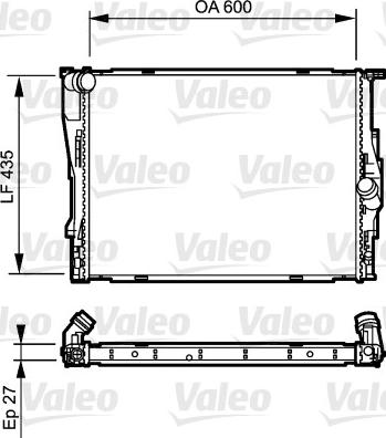 Valeo 735194 - Hladnjak, hladjenje motora www.molydon.hr