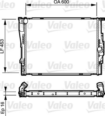 Valeo 735195 - Hladnjak, hladjenje motora www.molydon.hr