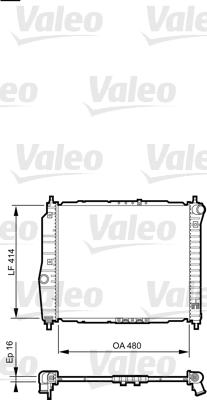 Valeo 735157 - Hladnjak, hladjenje motora www.molydon.hr