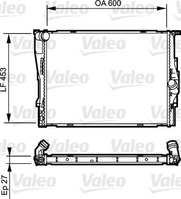 Valeo 735166 - Hladnjak, hladjenje motora www.molydon.hr