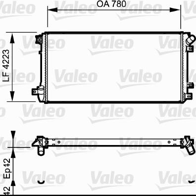 Valeo 735112 - Hladnjak, hladjenje motora www.molydon.hr