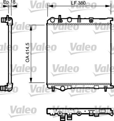 Valeo 735125 - Hladnjak, hladjenje motora www.molydon.hr