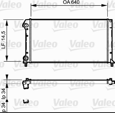 Valeo 735171 - Hladnjak, hladjenje motora www.molydon.hr