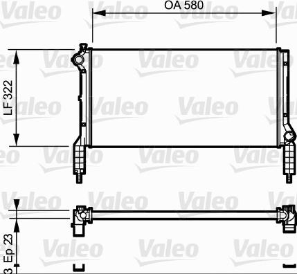 Valeo 735172 - Hladnjak, hladjenje motora www.molydon.hr