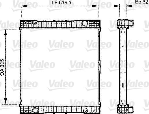 Valeo 735303 - Hladnjak, hladjenje motora www.molydon.hr