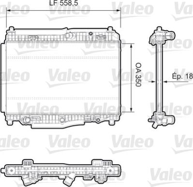 Valeo 735379 - Hladnjak, hladjenje motora www.molydon.hr