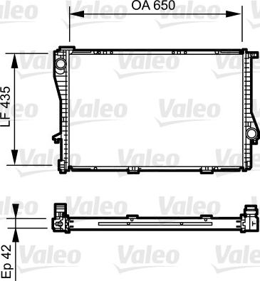 Valeo 735233 - Hladnjak, hladjenje motora www.molydon.hr