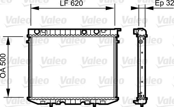 Valeo 735229 - Hladnjak, hladjenje motora www.molydon.hr