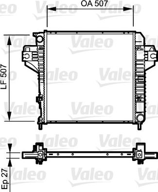 Valeo 735221 - Hladnjak, hladjenje motora www.molydon.hr