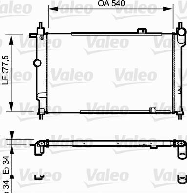 Valeo 730993 - Hladnjak, hladjenje motora www.molydon.hr