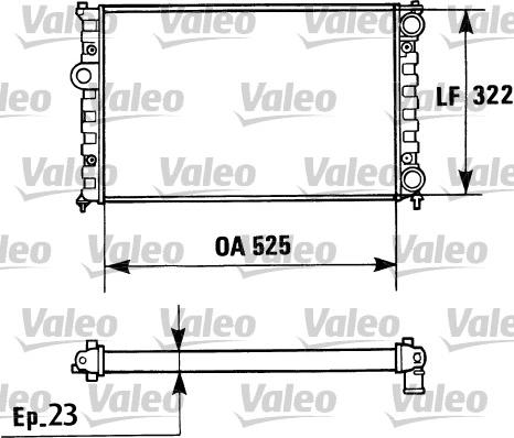 Valeo 730948 - Hladnjak, hladjenje motora www.molydon.hr