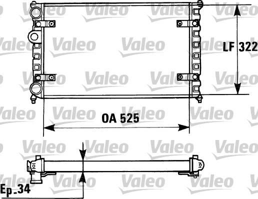 Valeo 730947 - Hladnjak, hladjenje motora www.molydon.hr