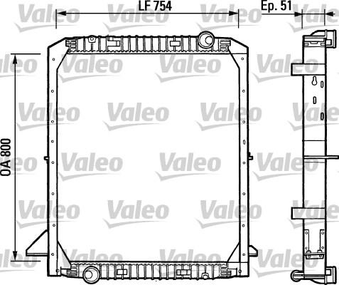 Valeo 730964 - Hladnjak, hladjenje motora www.molydon.hr