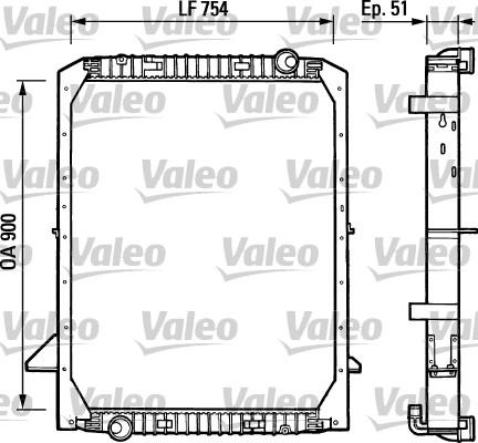 Valeo 730965 - Hladnjak, hladjenje motora www.molydon.hr