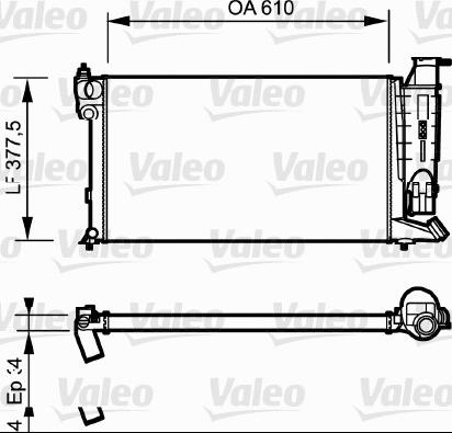 Valeo 730985 - Hladnjak, hladjenje motora www.molydon.hr