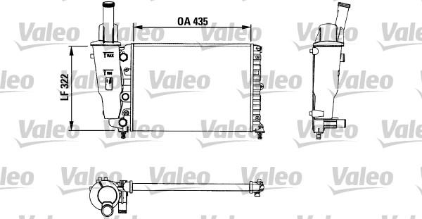 Valeo 730976 - Hladnjak, hladjenje motora www.molydon.hr