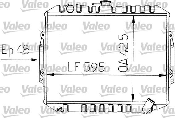 Valeo 730454 - Hladnjak, hladjenje motora www.molydon.hr