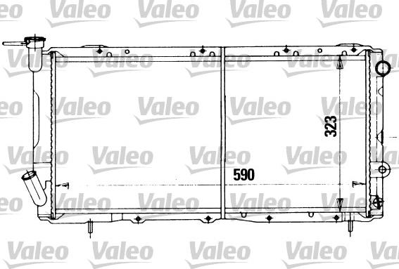 Valeo 730455 - Hladnjak, hladjenje motora www.molydon.hr