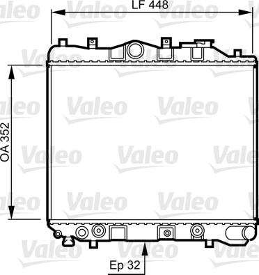 Valeo 730435 - Hladnjak, hladjenje motora www.molydon.hr