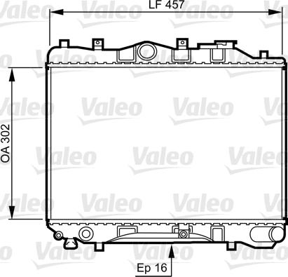 Valeo 730436 - Hladnjak, hladjenje motora www.molydon.hr