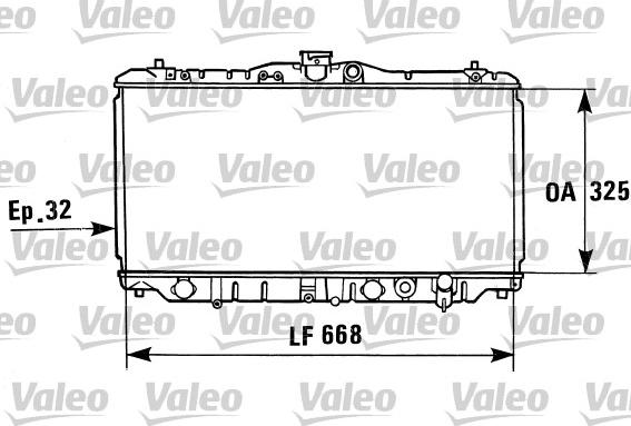 Valeo 730430 - Hladnjak, hladjenje motora www.molydon.hr