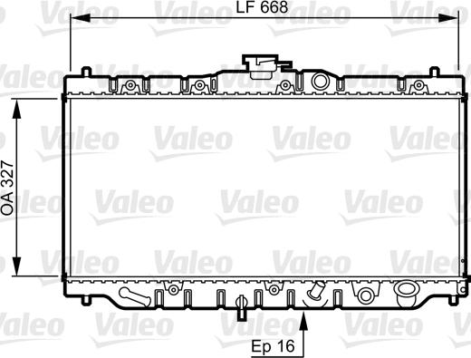 Valeo 730424 - Hladnjak, hladjenje motora www.molydon.hr