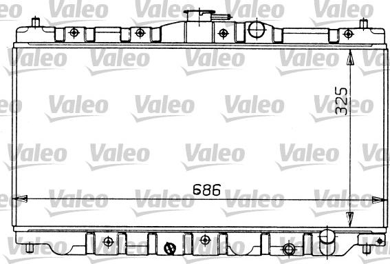 Valeo 730425 - Hladnjak, hladjenje motora www.molydon.hr