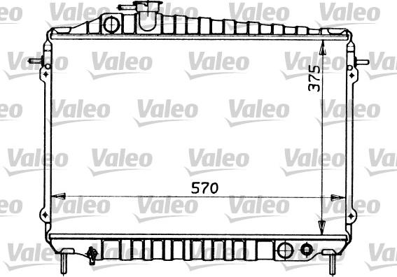 Valeo 730421 - Hladnjak, hladjenje motora www.molydon.hr