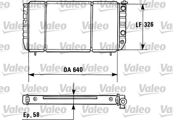 Valeo 730428 - Hladnjak, hladjenje motora www.molydon.hr