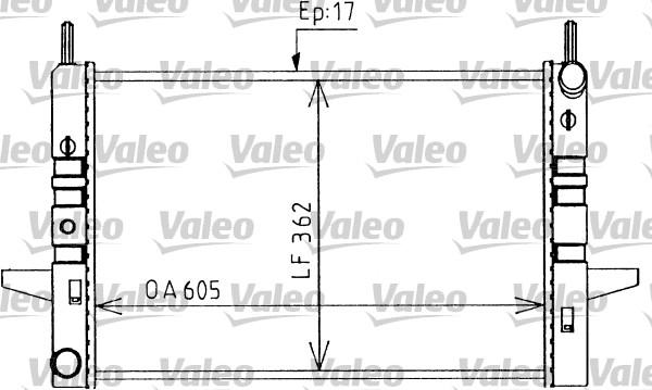 Valeo 730590 - Hladnjak, hladjenje motora www.molydon.hr