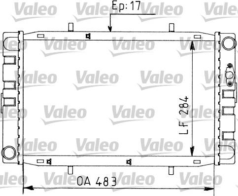 Valeo 730593 - Hladnjak, hladjenje motora www.molydon.hr